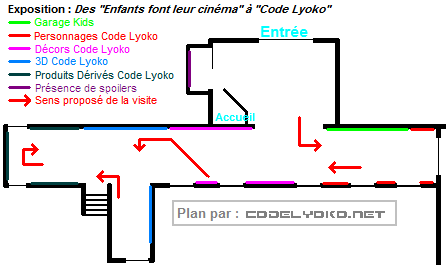 Plan de la visite aux Gobelins